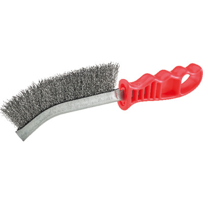 FP - Universal-Handdrahtbürste Stahldraht gewellt Kunststoffgriff 280 x 25 mm fortis