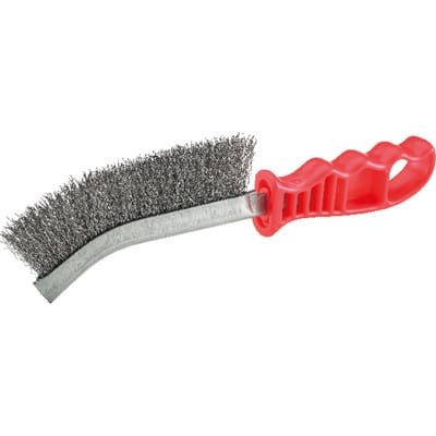 FP - Universal-Handdrahtbürste Stahldraht gewellt Kunststoffgriff 280 x 25 mm fortis
