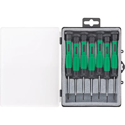 Fortis Elektr.-Schraubendreher- Set 7tlg. Schl, ph