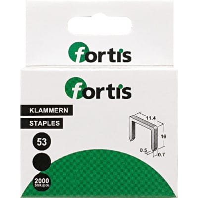 FP - Feindrahtklammer 6 mm a2000Stk. fortis
