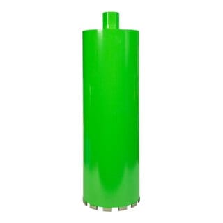 Diamant-Nass-Bohrkrone 1 ¼' ø 161 mm, Nutzlänge 450 mm, 12 Segmente - Eibenstock