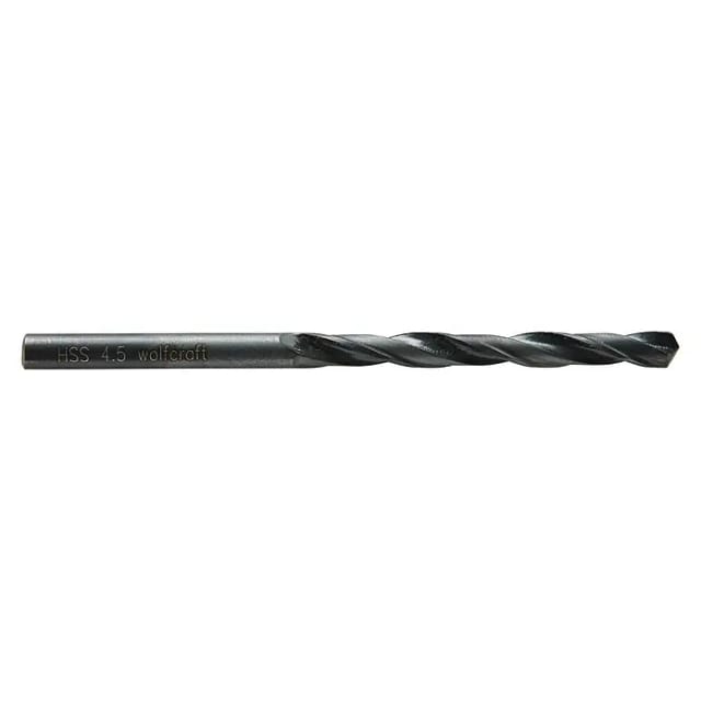 1 Spiralbohrer hss rollgewalzt ø4,5mm - 7502010 - Wolfcraft
