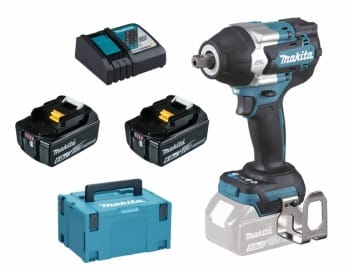 Dtw 701 rgj Akku Schlagschrauber 18 v 700 Nm 1/2' xpt Brushless + 2x Akku 6,0 Ah + Ladegerät + Makpac - Makita