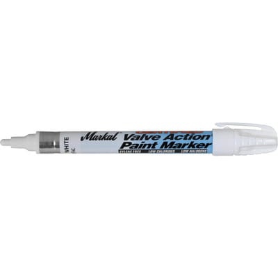 MARKAL Edelstahl Lackmarker weiß