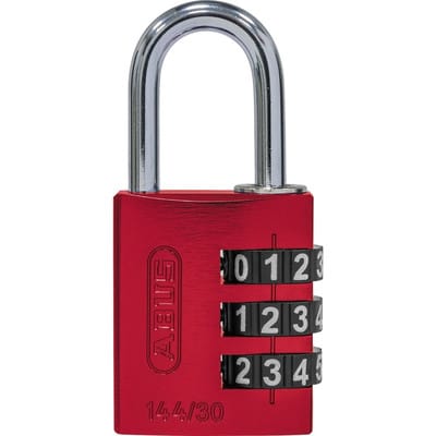 FP - Zahlenschloss 144/30 rot Lock-Tag