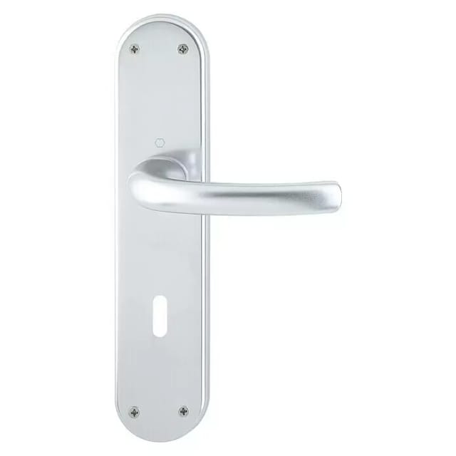 Hoppe - Renovationsgarnitur Tôkyô 1710/3334 Aluminium F1 ob Vierkant 8 mm Entfernung 72 mm