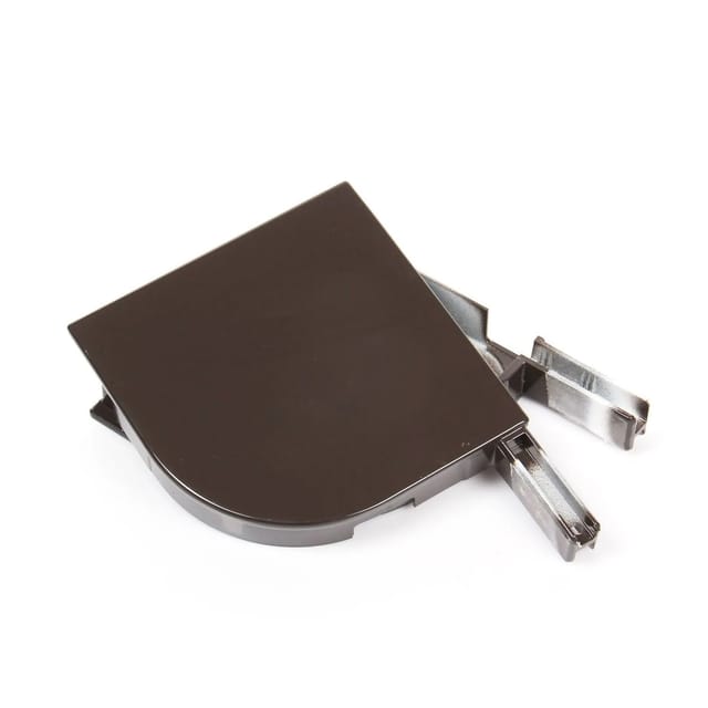 Avosdim - Alu Blendkappen - Viertelrund - 180 mm - Braun ral 8019