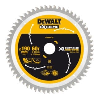 DeWALT DT99564-QZ Blatt de Kreissägeblatt 19 cm 1 Stück(e)