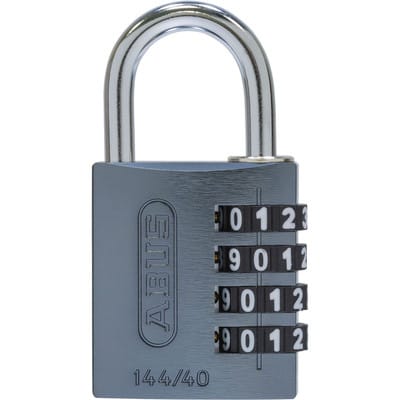 Abus Zahlen-Hangschloss 144/40 titanium Lock-Tag