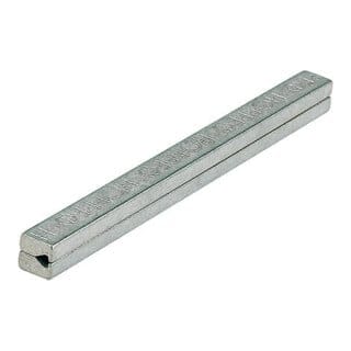 FP - Vierkantstift Profilstift Vierkant 8 x 160 mm Eisen verzinkt 2-teilig