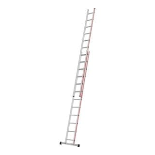 Hymer Schiebeleiter zweiteilig, 2x12 Sprossen, ah 6,32m