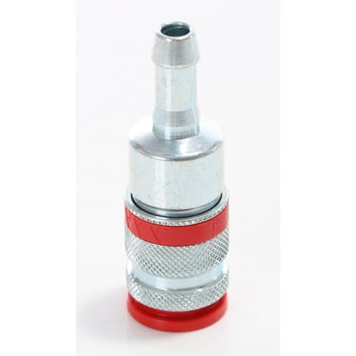 Stahlkupplung jwl Serie 520, dn 7,8, mit Schlauchtülle 10 mm - Elmag