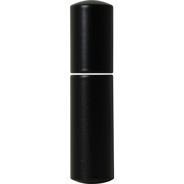 SFS - Aufsteckhülsenset, Unterteil für Band mit 2 Zapfen, flachrund, ø 16mm,schwarz
