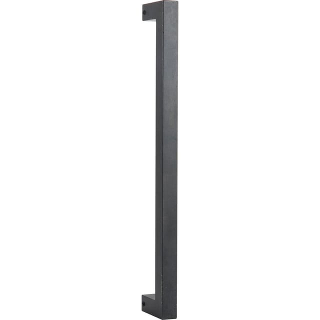 HALCÖ Stoßgriff HT, 20 x 20 x 800 mm, Schwarzstahl geölt
