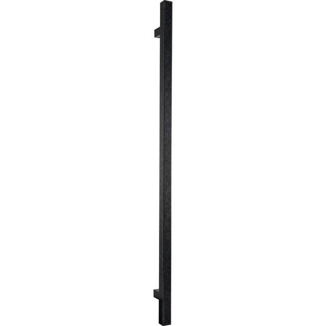 Halcö - Stoßgriff ht, 30 x 30 x 500 mm, Stahl verzinkt schwarz passiviert