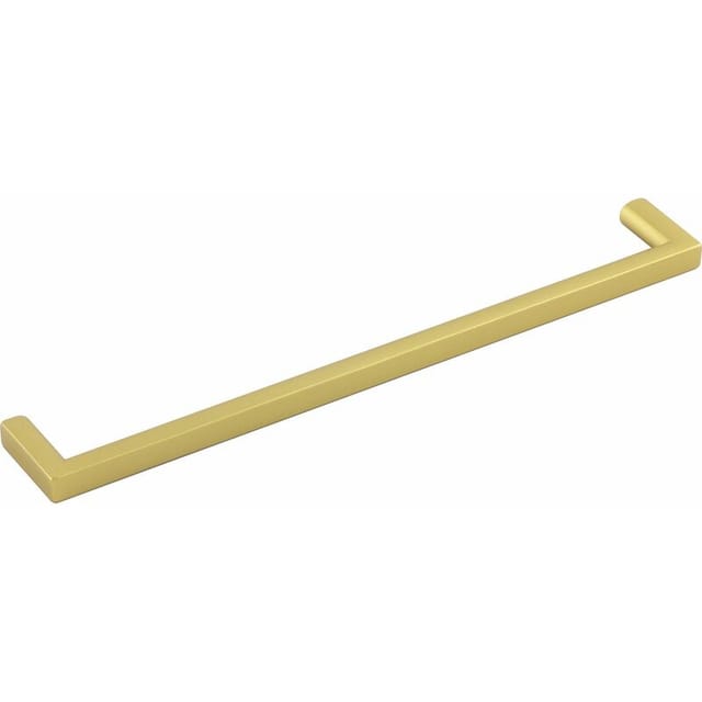 Estamp - Griff Basic la 192mm - Möbelgriff quadratisch Breite 200mm - Schrankgriff, Zinkdruckguss gold matt lackiert