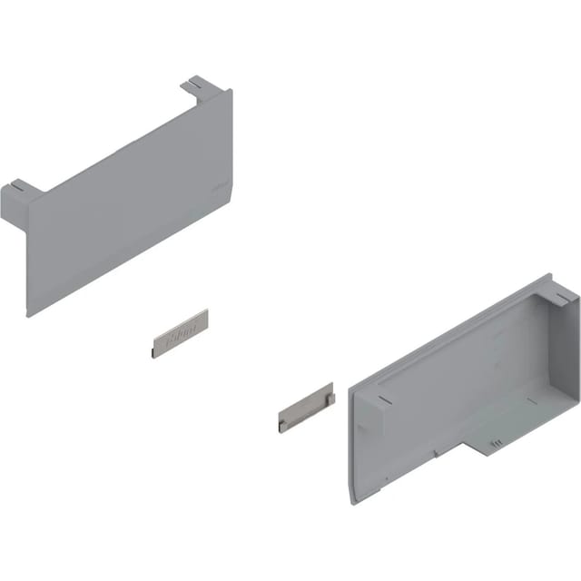 Aventos hk top Abdeckkappen-Set, Kunststoff hellgrau - Blum