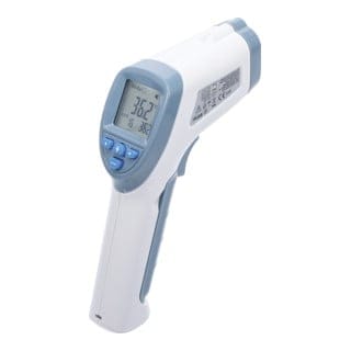 Bgs Technic - bgs Stirn-Fieber-Thermometer kontaktlos, Infrarot für Personen + Objekt-Messung 0 - 100°