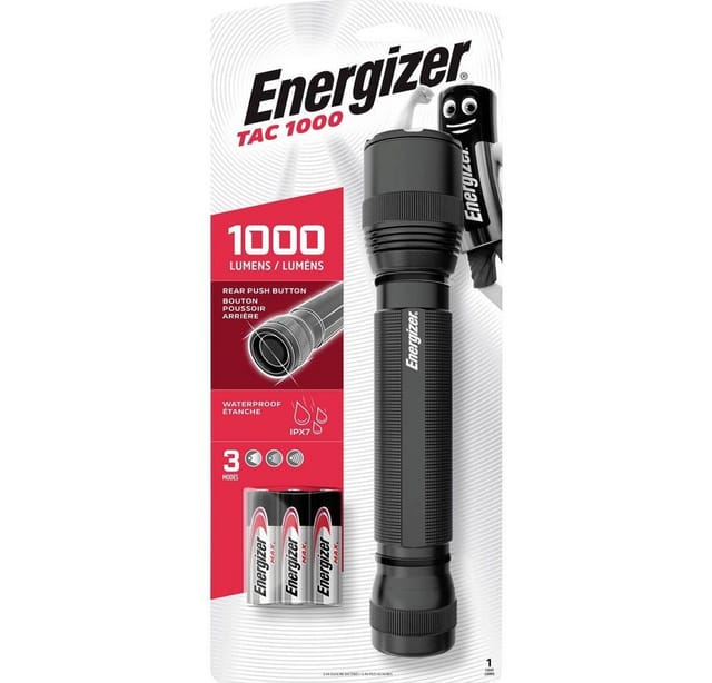 Energizer Tactical Performance LED Taschenlampe batteriebetrieben 1000 lm 15 h 540 g