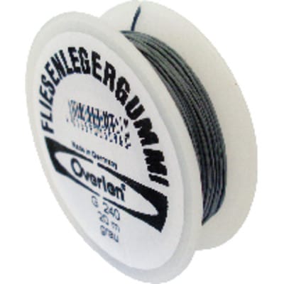 Overmann - Fliesenleger Gummi 20m grau