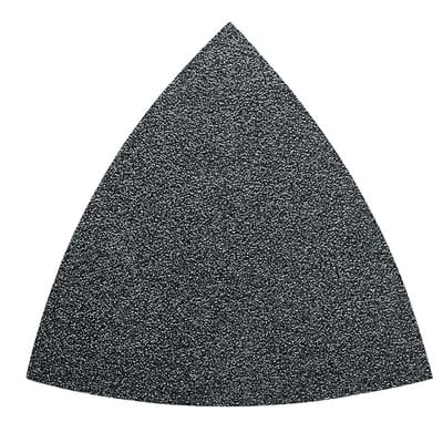 Schleifblätter, Zirkon, Kantenlänge 80 mm, Korn 40, 35 Stk., ungelocht - Fein