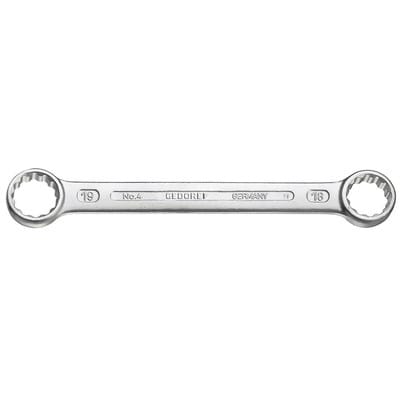 Doppelringschlüssel din 837 b 19 x 24 mm Gedore