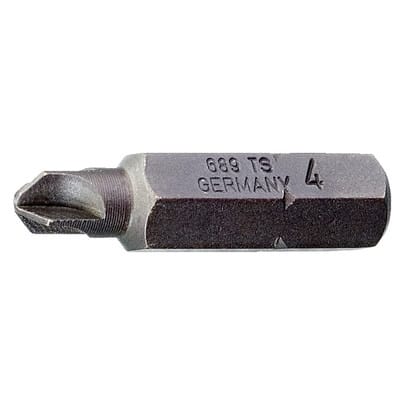 689 ts 10 Schraubendreherbit 1/4' Vier-Wing torq-set 10 mm