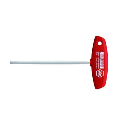 Stiftschlüssel mit Quergriff Sechskant MagicRing® glanzvernickelt 3,0 mm (22168) - Wiha