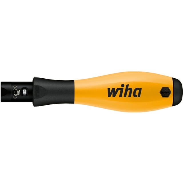 Einstellbarer Drehmoment-Schraubendreher TorqueVario®-S esd 0,8-5 Nm, hörbares Klicksignal beim erreichen des Drehmoments (30495) - Wiha