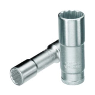 Steckschlüsseleinsatz d 30 l 3/8 ″ 12-kant Schlüsselweite 13 mm Länge 63,5 mm