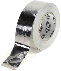 120°-beständiges Aluminiumklebeband HPX zum Halten und Abdichten - 75mm x 50m - AL7550