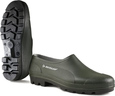 B350611 Grüne wasserdichte PVC-Schuhe 42 - Dunlop