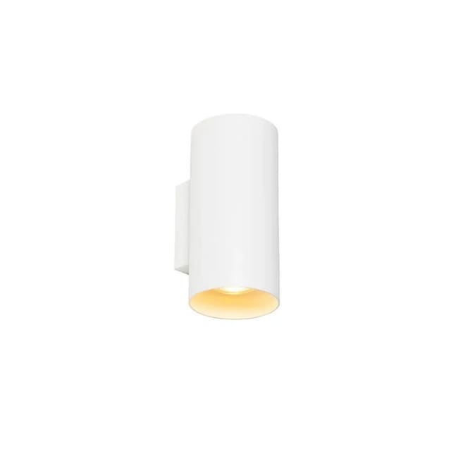 Design Wandleuchte Weiß Rund 2-Lichter - Sab