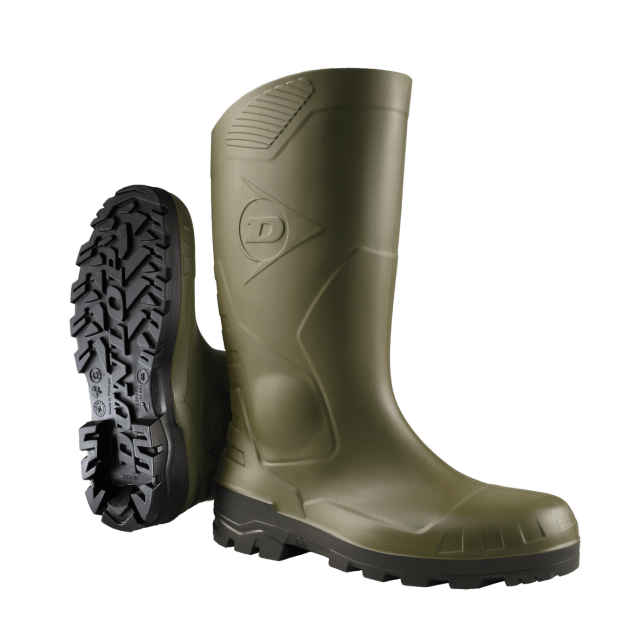 H142611 Wasserdichte Sicherheitsstiefel S5 Grün 40 - Dunlop