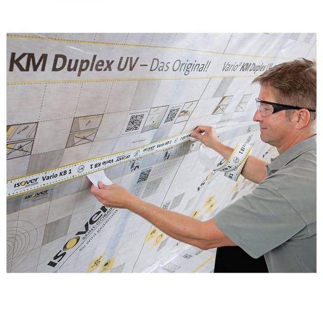 Klebeband Vario KB1 60 mm x 40 m für Überlappungen - Isover