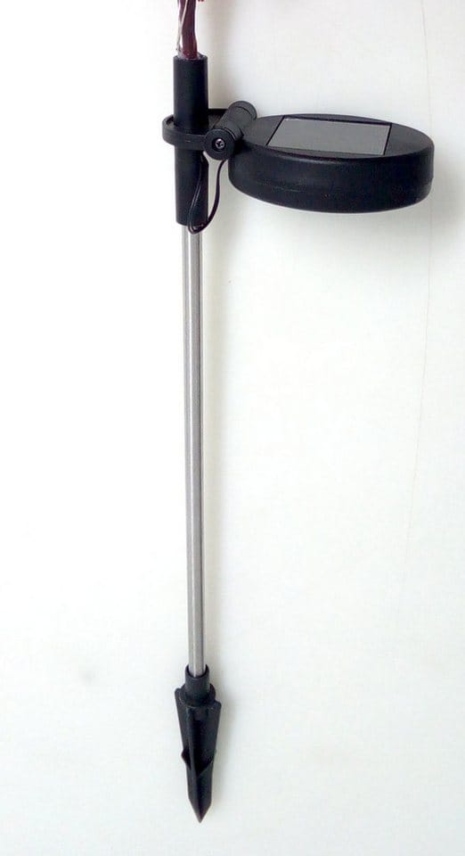 Buri - Solar led Blütenstrauch rosa 90cm Gartenstecker Lichterstrauch Zweige Gartendeko