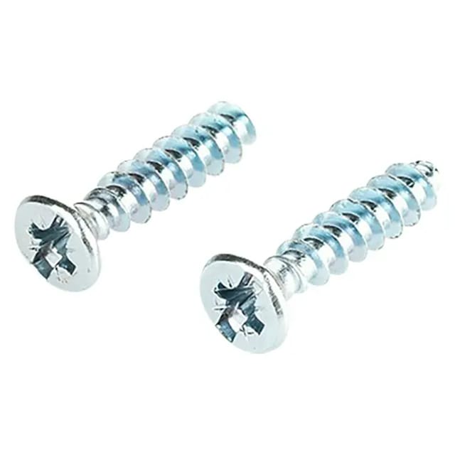 Vasalat - Steckdosenschrauben & Geräteschrauben ø 3,2x40mm Kombikreuzschlitz verzinkt-blau