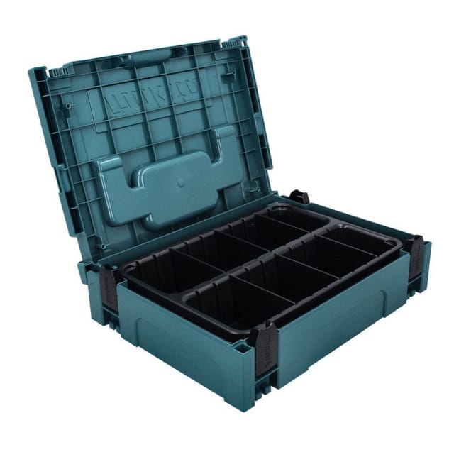 Makita - Makpac 1 + Varioeinsatz mit 2 Fächern ( P-83680 ) für Handwerkzeug