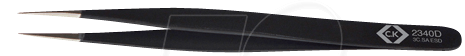 C.k T2340D esd Pinzette 3c sa-esd Spitz, flach 110 mm