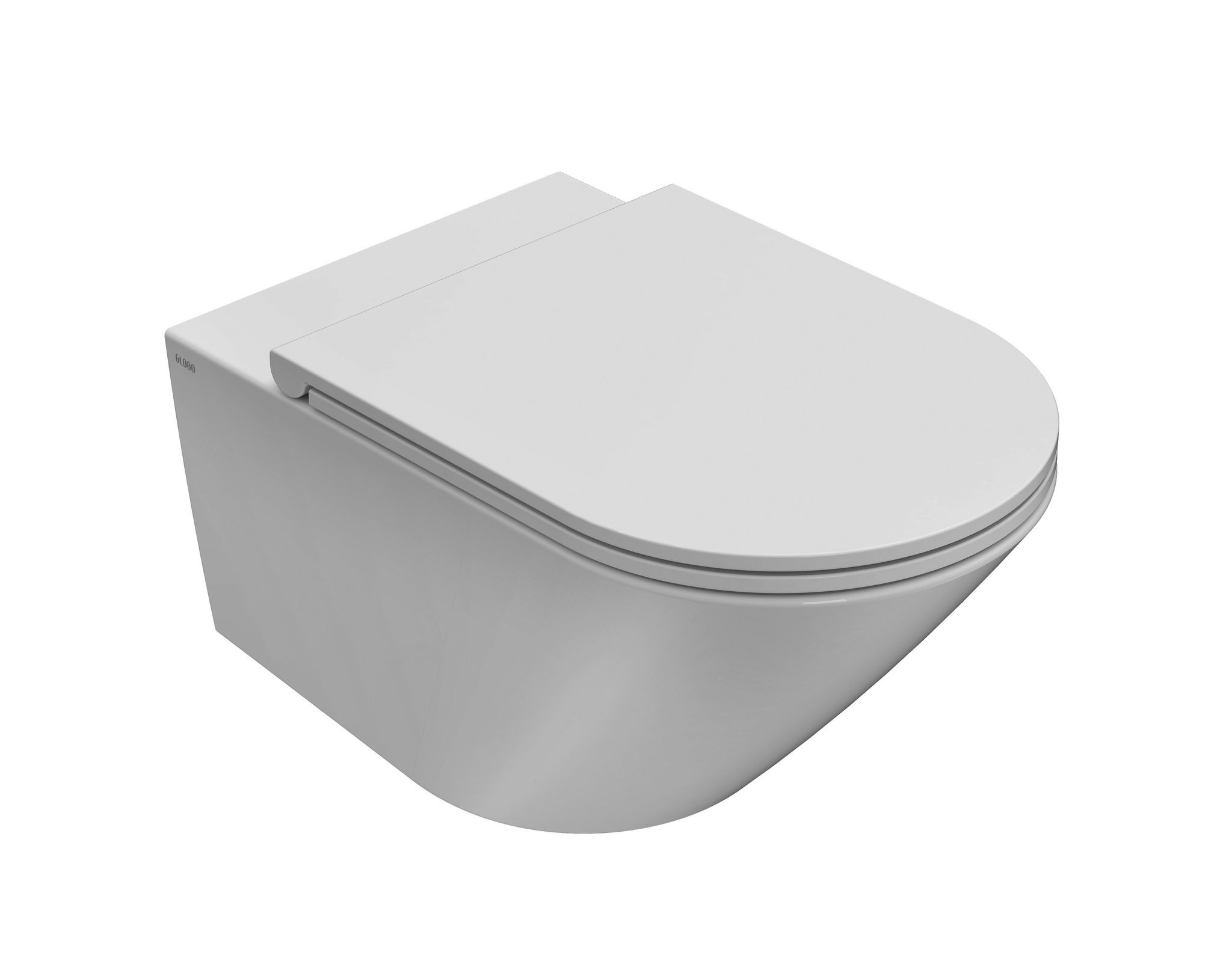 Wandhängendes Toilettenbecken Ohne Rand 57x36 Cm Globo Forty3 Fos05bi Weiß - Keramik - Standard