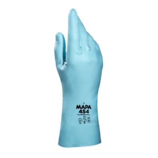 Chemikalienhandschuh Ultranitril 454 Gr. 8 10 Stk - Mapa