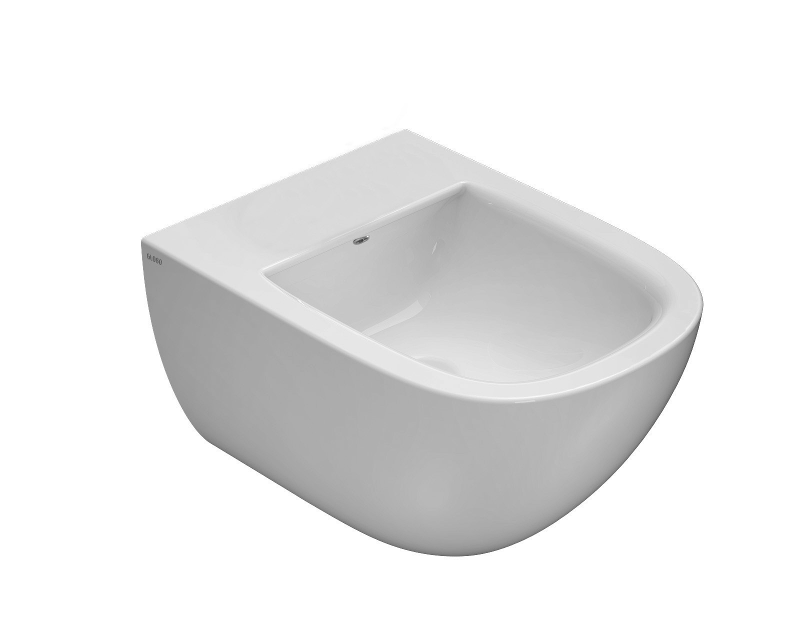 Wandbidet 51x37 Cm Globo Stockholm Keramik Las10bi Weiß - Keramik