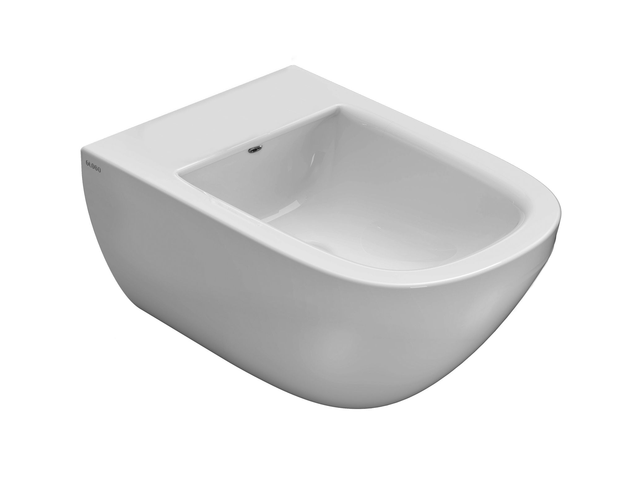 Wandbidet 58x37 Cm Globo Stockholm Keramik Las09bi Weiß - Keramik