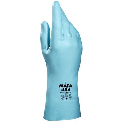 Mapa Chemikalienhandschuh Ultranitril 454 Gr. 9 10 Stk