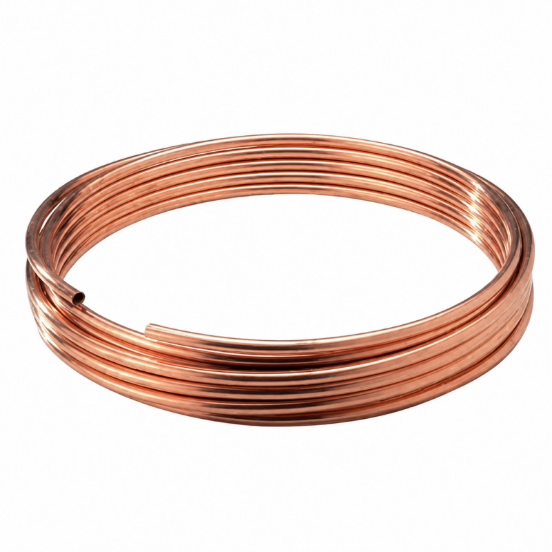 Copper Distribution - Geglühter Kupferring Durchmesser 10 Mm, 5 Meter