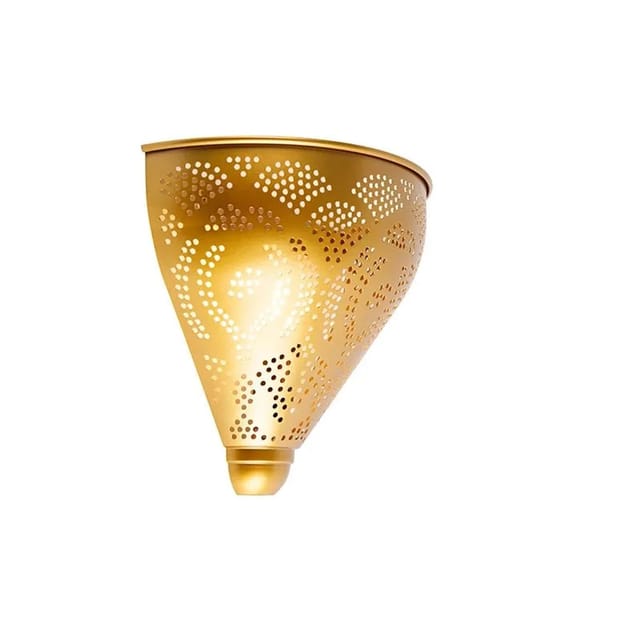 Orientalische Wandleuchte Gold mit Lichteffekt - Zayn