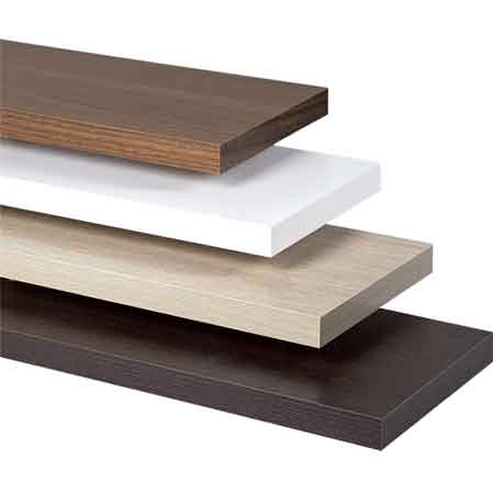 Regalecke Rechteckig 100x30 Cm - Dicke 1,8 Mm - Farbe