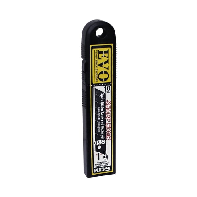 Triuso - kds Abbrechklingenbox Power Black Evolution m. 18mm Abbrechklingen ( 10 Stück )