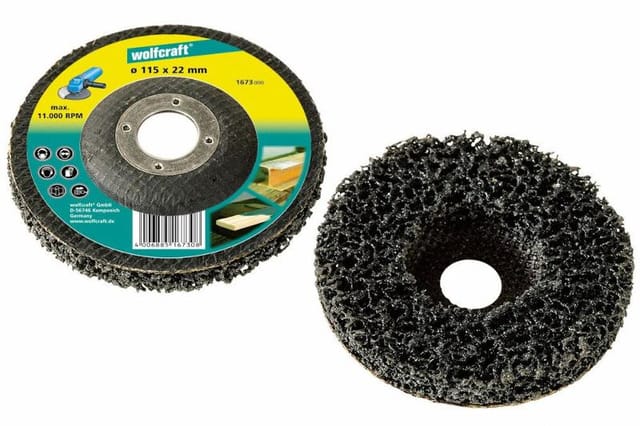 Wolfcraft - 1 Universal-Reinigungsscheibe ws Ø125mm - 1672000