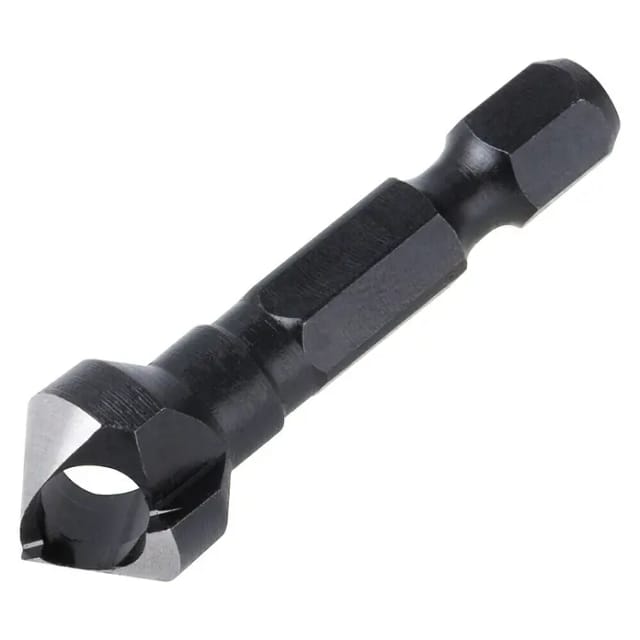 Querlochsenker ws, 1 Schneide, 6-kant - 4372000 - Wolfcraft